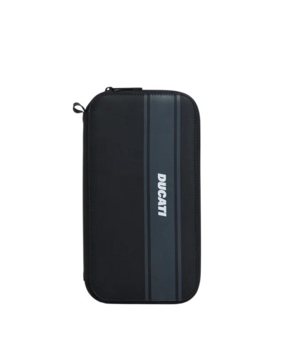 Porta Passaporto Uomo in Tessuto Gommato Ducati Piquadro