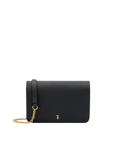 Borsa a Tracolla Donna Cameo Flap Trussardi - 33 Black