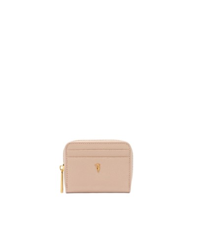 Portafoglio Donna Zip Around Mini Cameo Trussardi