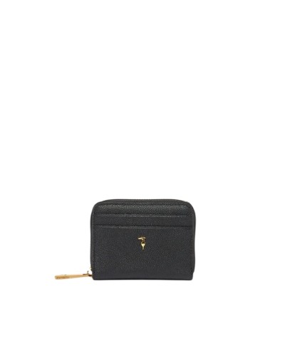 Portafoglio Donna Zip Around Mini Cameo Trussardi - 33 Black