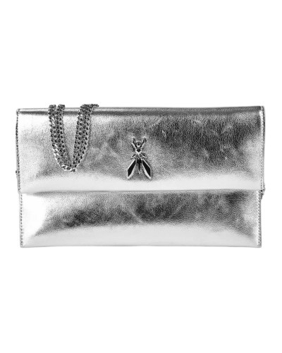 Borsa a Mano Donna Patrizia Pepe - Ice Silver S777