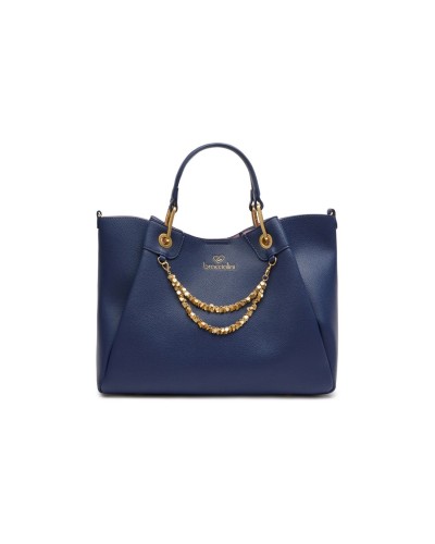 Borsa a Mano con Tracolla e Pochette Removibile Amy Braccialini - 200 Blu