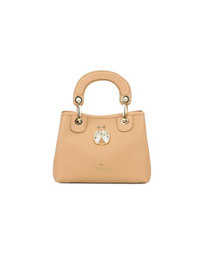 Borsa a Mano Donna con Tracolla e Pochette Removibile Beth Jewels Braccialini - 367 Biscotto