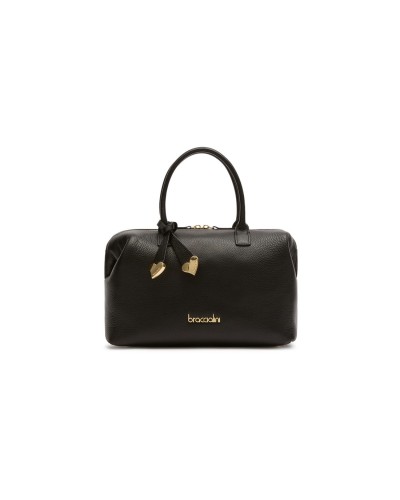 Borsa a Mano con Tracolla Donna Michelle Braccialini - 100 Nero