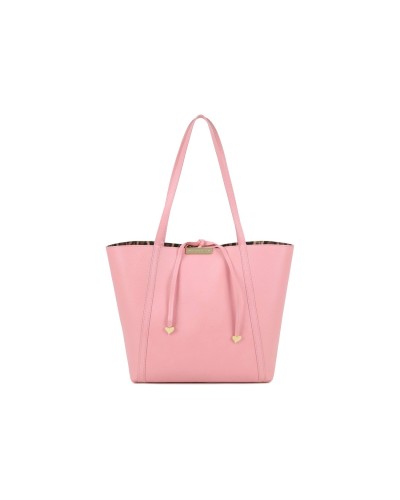 Borsa Shopper Donna Double Braccialini - Rosa