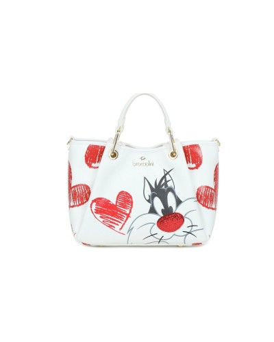 Borsa a Mano con Tracolla Donna Amy Looney Tunes Braccialini