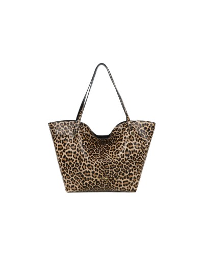 Borsa Shopper Donna Ariel Leopard Braccialini