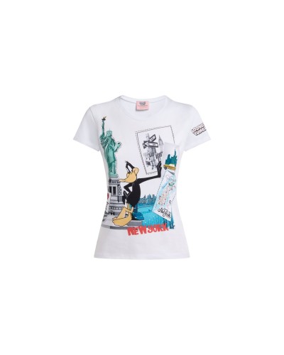 Maglia Donna Cartoline New York Looney Tunes Braccialini