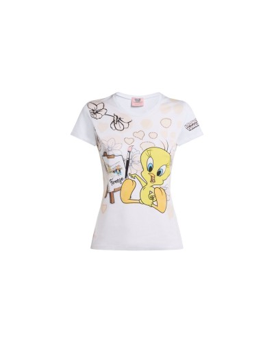 Maglia Donna Cartoline Firenze Looney Tunes Braccialini
