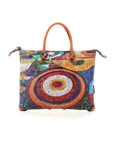 Borsa a Mano con Tracolla Trasformabile G3 Plus TG M Trip Gabs - S0610 Mosaico