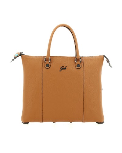Borsa a Mano con Tracolla Donna G3 Plus Medium Bull Black Gabs - C1511 Camoscio