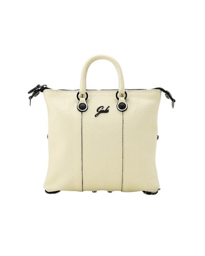 Borsa a Mano con Tracolla Trasformabile Donna G3 Mini S Gabs - Panna
