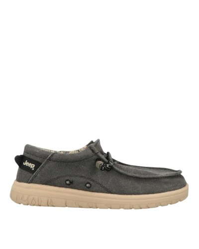 Scarpa Uomo Mocassino Samoa Wallabe Cvs Jeep - 062 Black