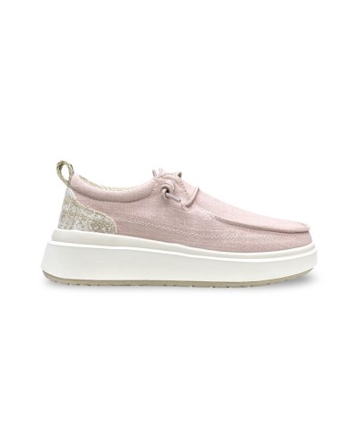 Scarpa Donna Mocassino Nature Wallabe Jeep - 080 Rose