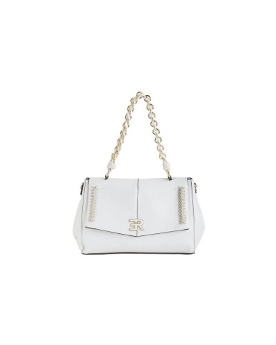 Borsa a Mano con Tracolla Donna Flat Eba Ermanno Scervino - White
