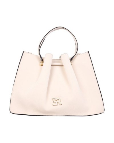 Borsa a Mano con Tracolla Donna Anora Large Ermanno Scervino - Ivory