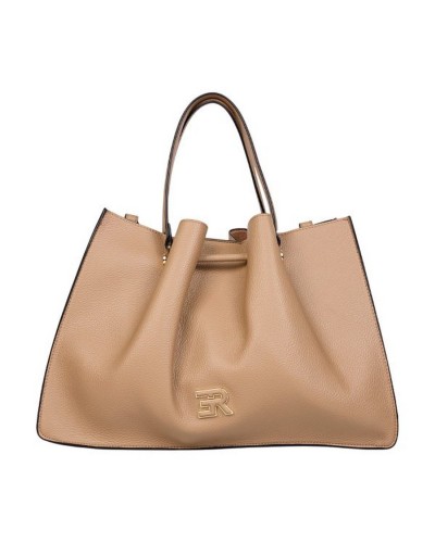 Borsa a Mano con Tracolla Donna Anora Large Ermanno Scervino - Sand