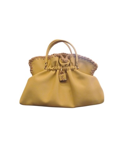 Borsa a Mano con Tracolla Donna Octavia SS26 Ermanno Scervino - Yellow