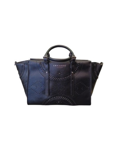 Borsa a Mano con Tracolla Donna Angelina Large Ermanno Scervino - Black