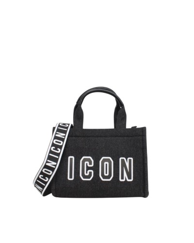 Borsa a Mano con Tracolla Donna Taylor Icon - Nero