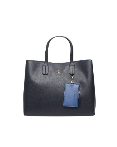 Borsa a Mano con Tracolla Donna TH Icon Tommy Hilfiger - DW6 Blue