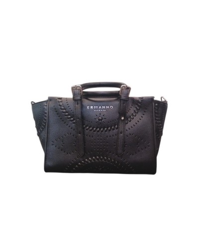 Borsa a Mano con Tracolla Donna Medium Tote Angelina Ermanno Scervino - Black