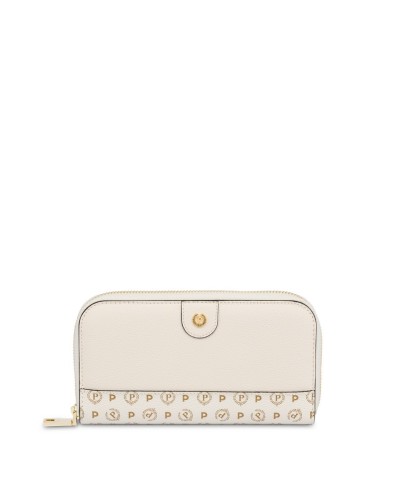 Portafoglio Donna Zip Around Pollini - 11D Avorio