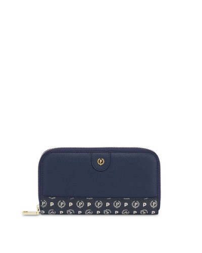 Portafoglio Donna Zip Around Pollini - 75B Navy