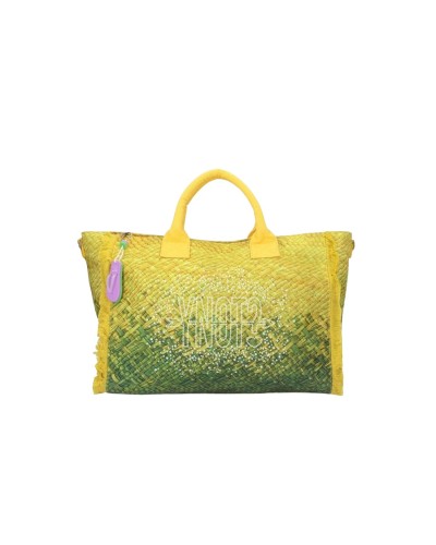 Borsa a Mano con Tracolla Donna Mare Macao Y Not Milano - Lime