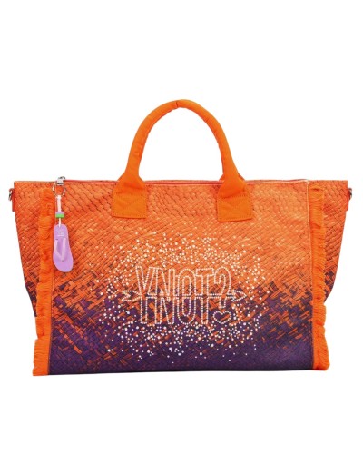 Borsa a Mano con Tracolla Donna Mare Macao Y Not Milano - Papaya