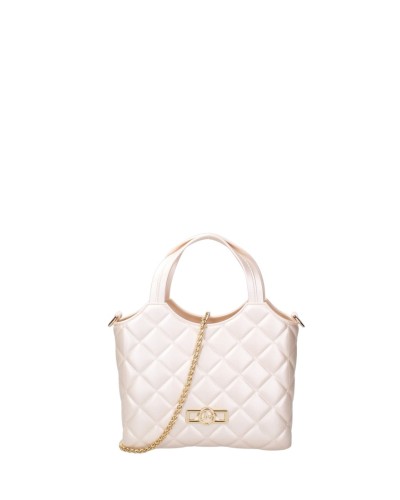 Borsa a Mano con Tracolla Donna Marc Ellis - Beige-Gold