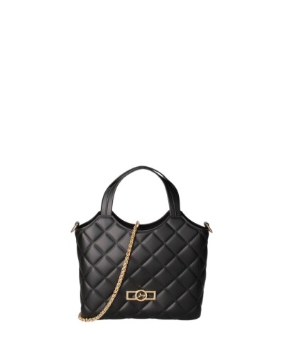 Borsa a Mano con Tracolla Donna Marc Ellis - Nero-Gold