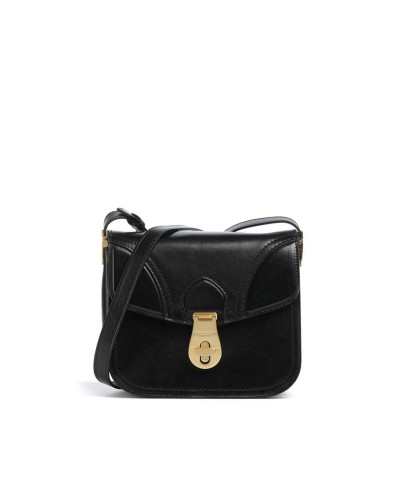 Borsa a Tracolla con Patta Donna Mia The Bridge - Nero 30