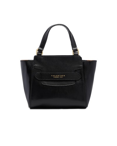 Borsa a Mano con Tracolla Donna Lucrezia The Bridge - Nero 30