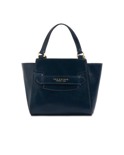 Borsa a Mano con Tracolla Donna Lucrezia The Bridge - Notte 019