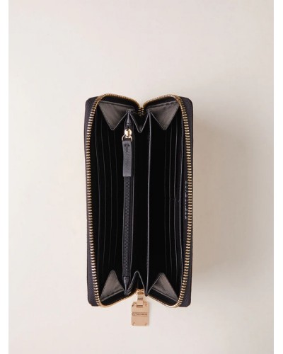 Portafoglio Donna Zip Around Pelle Borbonese