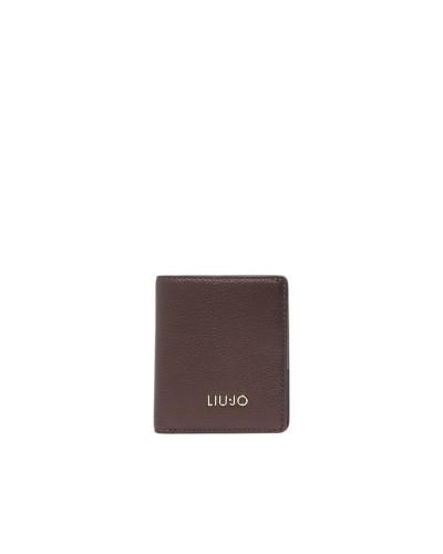 Portafoglio con Bottoncino e Portamonete Donna Bifold XS Caliwen Liu Jo - X0782 T.Moro Met
