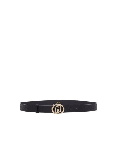 Cintura Donna 3 Cm Proje Liu Jo - B1848 Nero-Brass