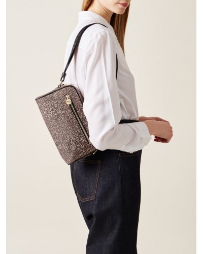 Borsa a Tracolla Donna Eco Line Nylon OP Borbonese