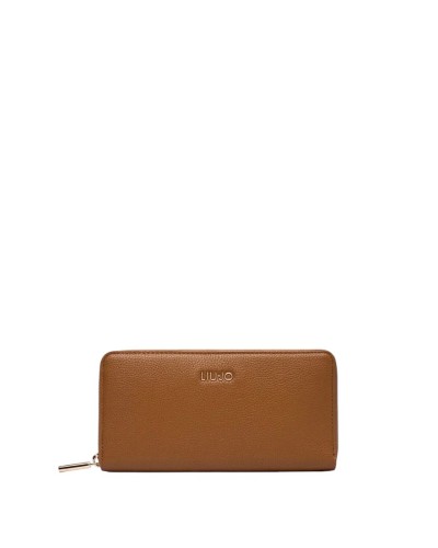 Portafoglio Zip Around Caliwen XL Liu Jo - 81140 Suede