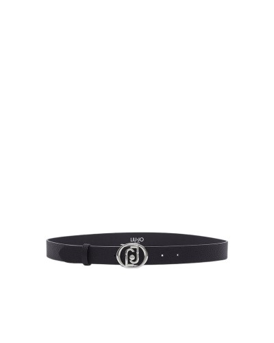 Cintura Donna 3 Cm Proje Liu Jo - D6299 Nero-Steel