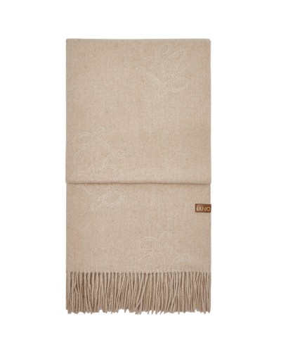 Stola Donna Embossed Logo Liu-Jo