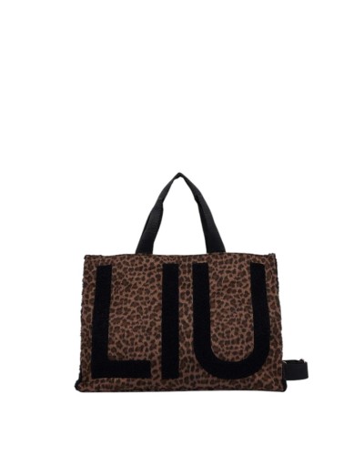 Borsa Shopper con Tracolla Donna Tote L Animalier Liu-Jo