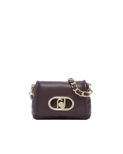 Borsa a Mano con Tracolla Donna La Puffy S Liu Jo - 91718 Red Aubergin