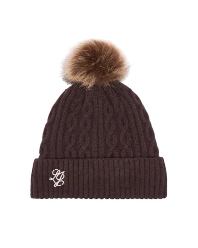 Cappello Donna Beanie Trecce Pon Pon Liu Jo - 00533 T.Moro