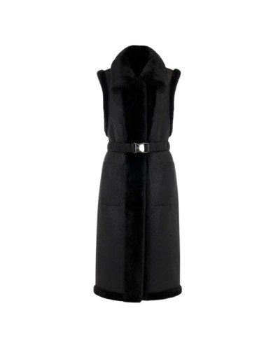 Gilet Fake Montone Donna Liu Jo - 22222 Nero