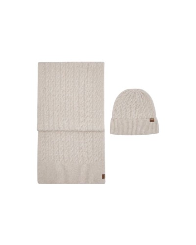 Set Sciarpa Beanie Donna Liu Jo - 00192 Burro