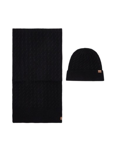 Set Sciarpa Beanie Donna Liu Jo - 22222 Nero
