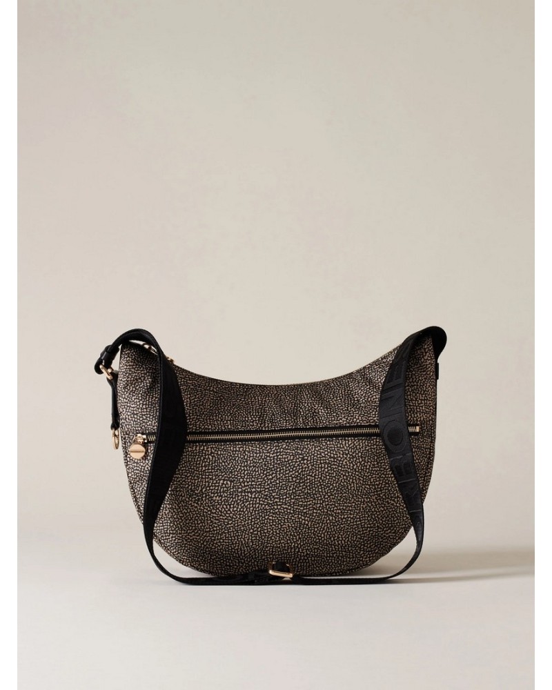 Borsa Sacca Donna Luna Bag Nylon OP Middle Borbonese