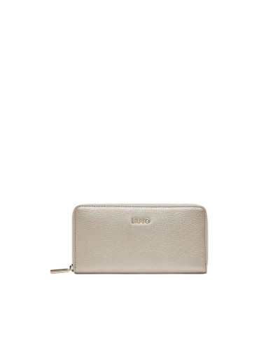 Portafoglio Zip Around Caliwen XL Liu Jo - 90048 Light Gold